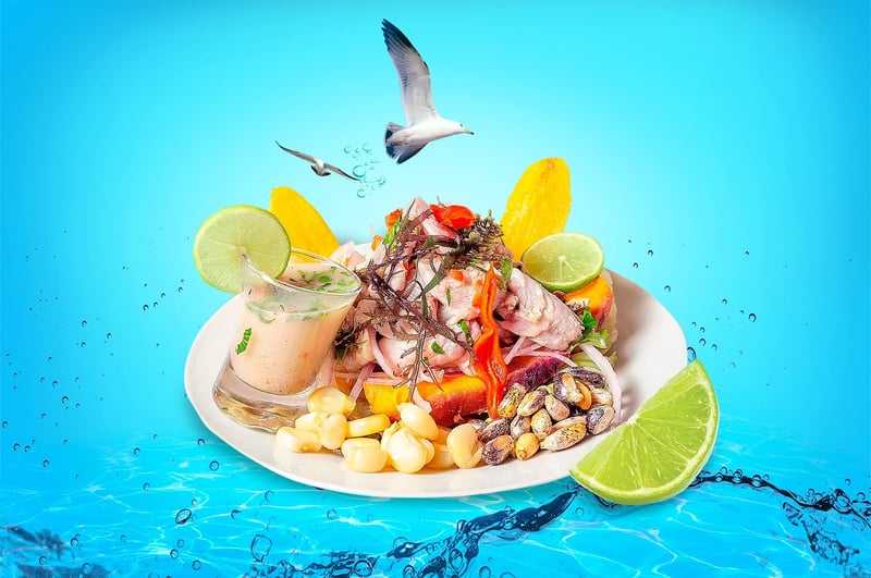 Peruvian-Thai Fusion Ceviche
